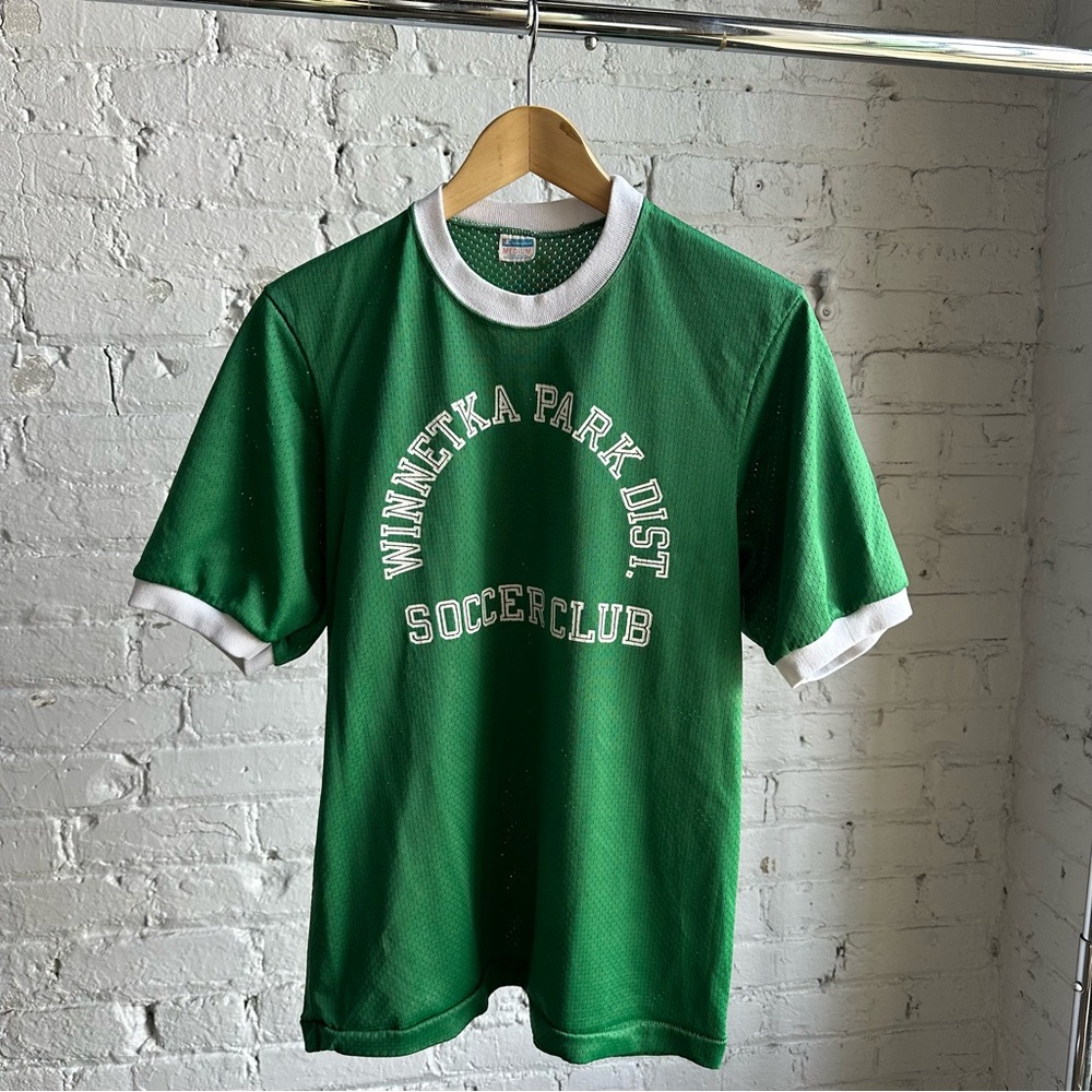 Vintage Champion Winnetka Soccer Club Mesh Jersey